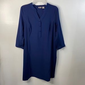 SOLD Chico’s Zenergy UPF Neema Knit-Inset Dress NWOT